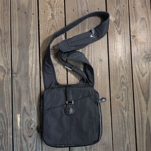Ameribag Black Crossbody Bag with Adjustable Strap